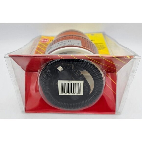 PETERSON Manufacturing V771A  Revolving Light Amber 12 Volt Magnetic Mount 12’ - Picture 5 of 5